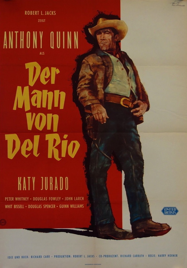 دانلود دوبله فارسی فیلم مردی از دل ریو Man from Del Rio 1956
