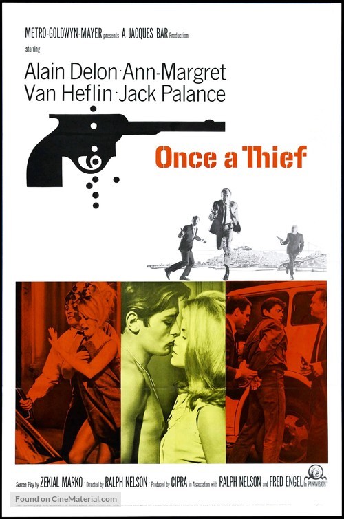 دانلود دوبله فارسی فیلم زمانی که دزد بودم Once a Thief 1965