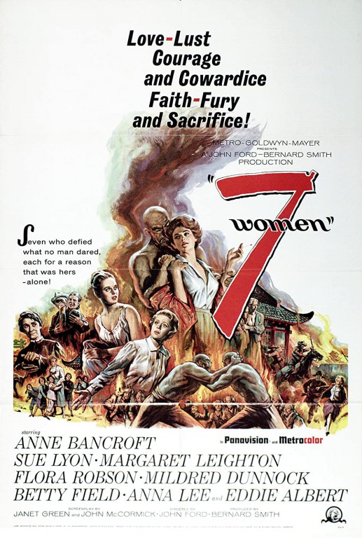 دانلود دوبله فارسی فیلم هفت زن ۱۹۶۶ ۷ Women