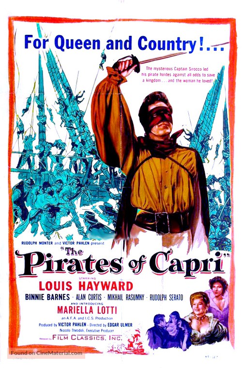 دانلود دوبله فارسی فیلم دزد دریایی کاپری I pirati di Capri 1949