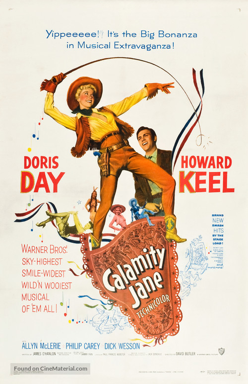 دانلود دوبله فارسی فیلم کالامیتی جین Calamity Jane 1953