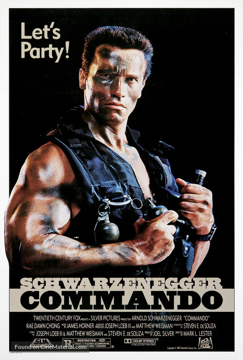 دانلود دوبله فارسی فیلم کماندو Commando 1985