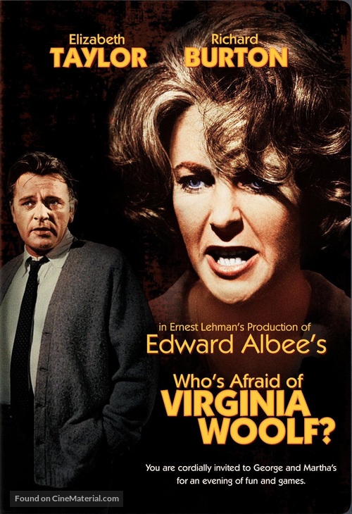 دانلود دوبله فارسی فیلم چه کسی از ویرجینیا وولف می ترسد؟ Who’s Afraid of Virginia Woolf? 1966
